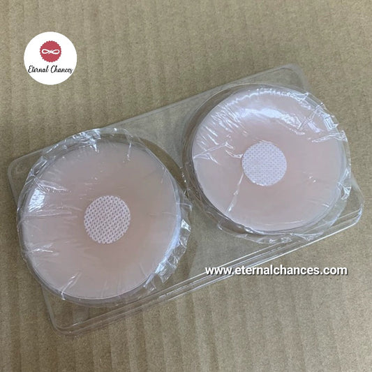 Cache-tétons adhésifs silicone réutilisables