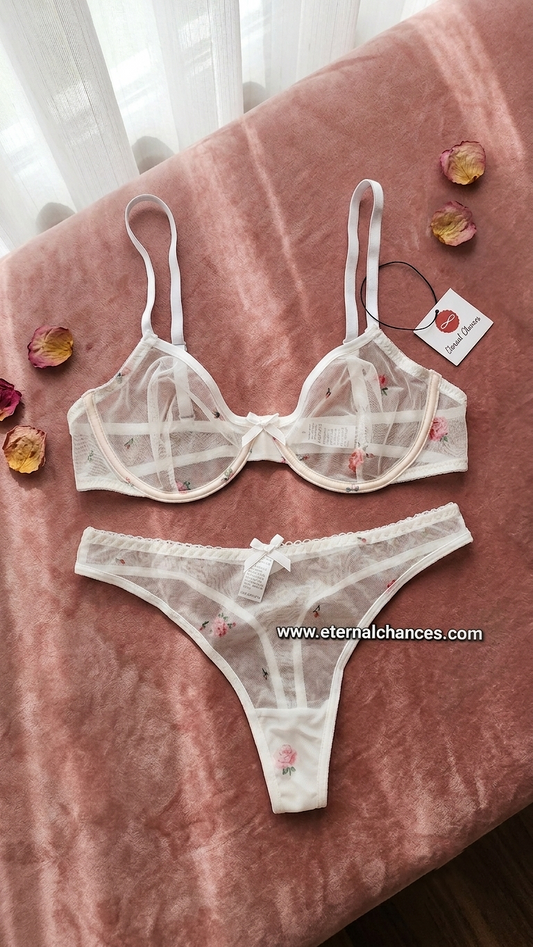 Ensemble transparent S M L XL