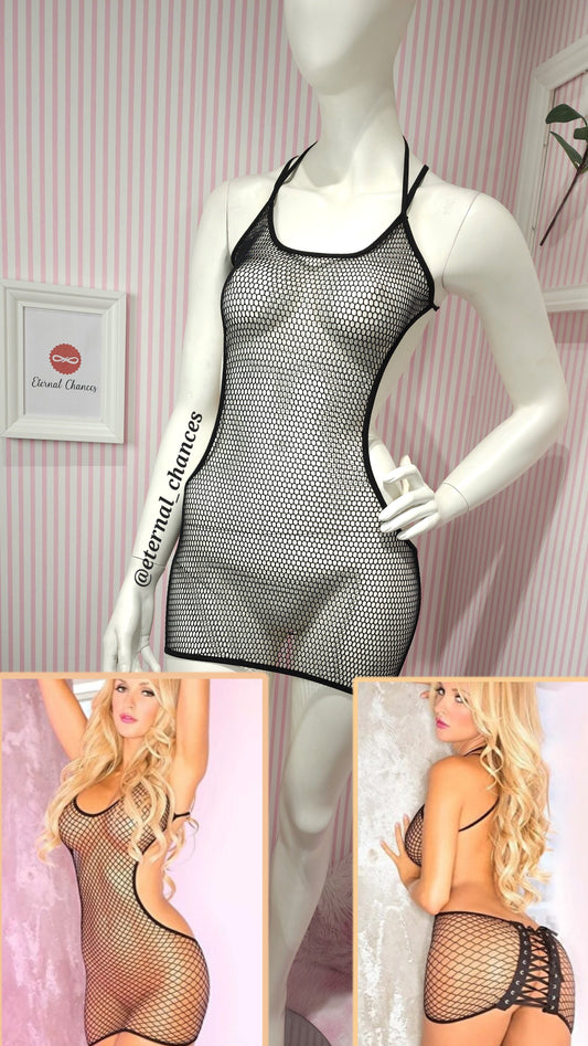 Nuisette résille SM - LXL (élastique)