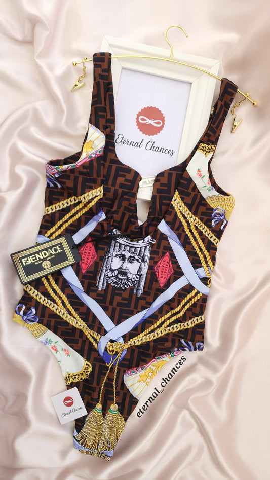 Maillot de bain FENDI x VERSACE FENDACE Taille S - M - L