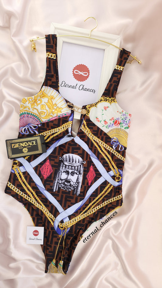 Maillot de bain FENDI x VERSACE FENDACE Taille S - M - L