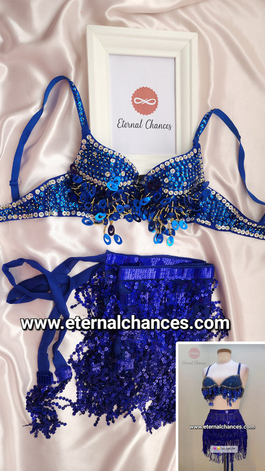 Ensemble 2 pièces danse orientale taille S Bonnet A/B 75