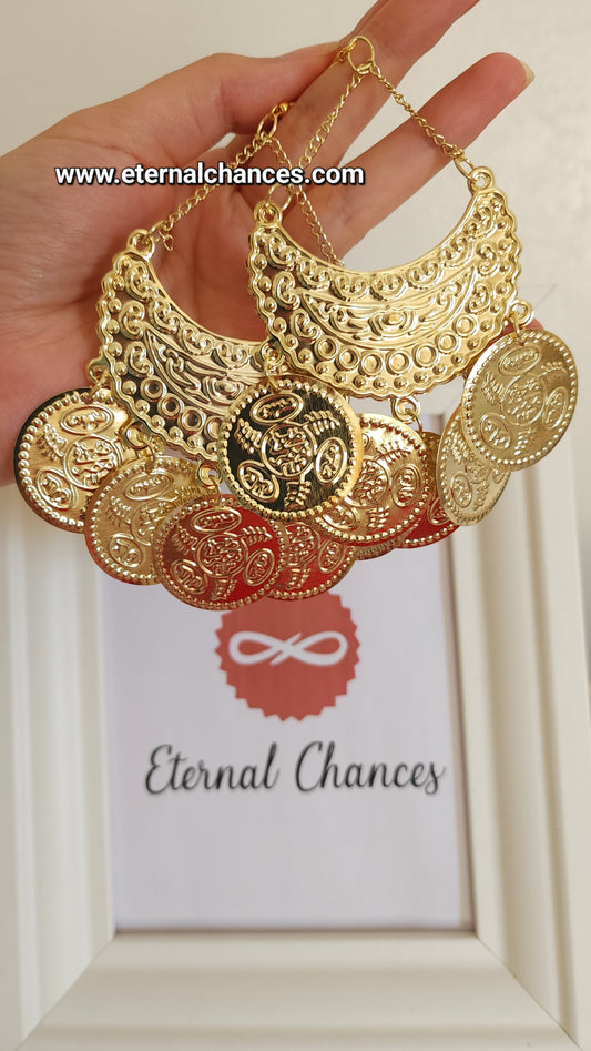 Boucles d'oreilles Égyptienne حلقات