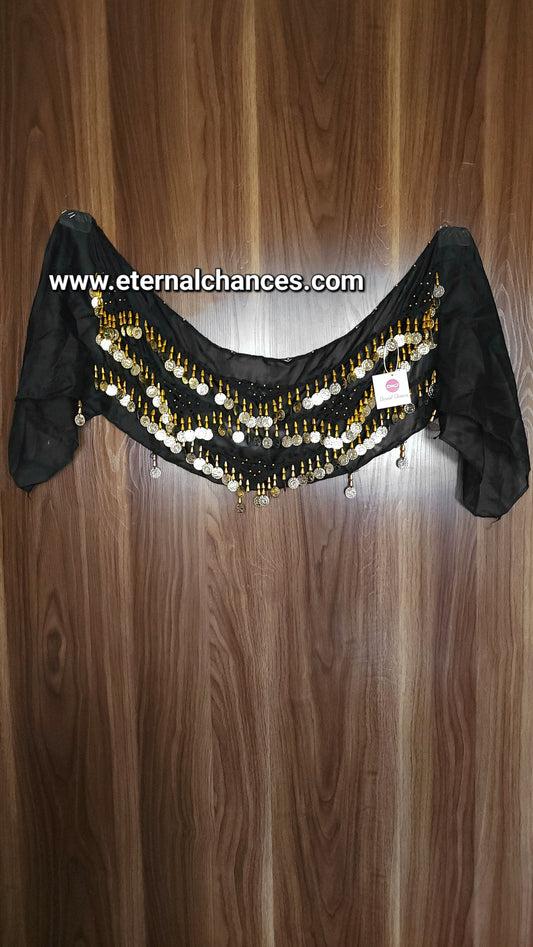 Ceinture noir doré حزام أسود ذهبي