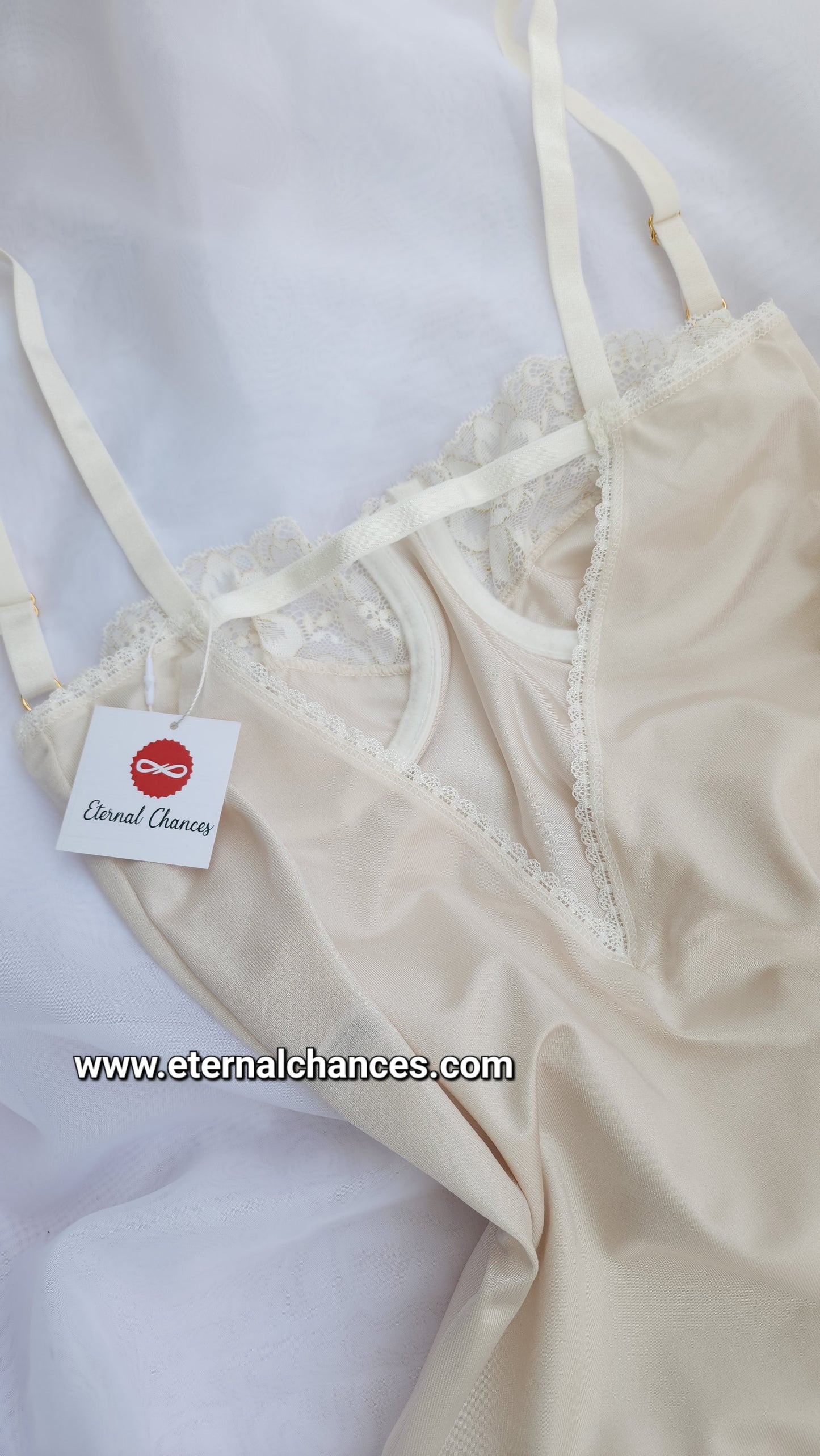 Nuisette style vintage satin S.M.L.XL