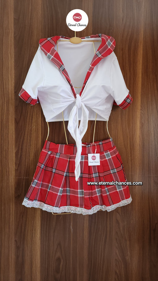 Déguisement écolière 3 pièces Taille S-M-L-XL-XXL