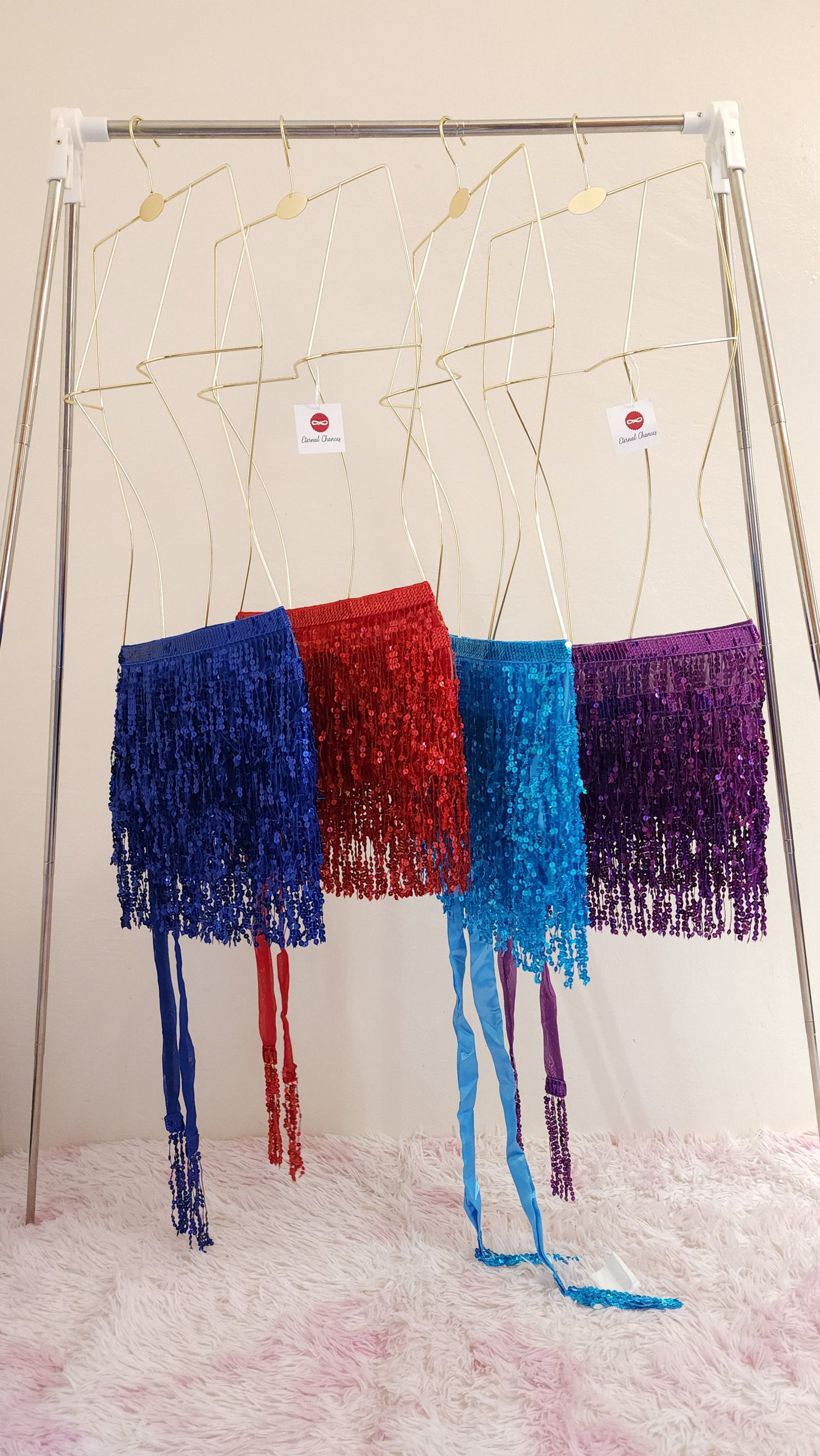 Ceinture danse 4 couleurs disponibles