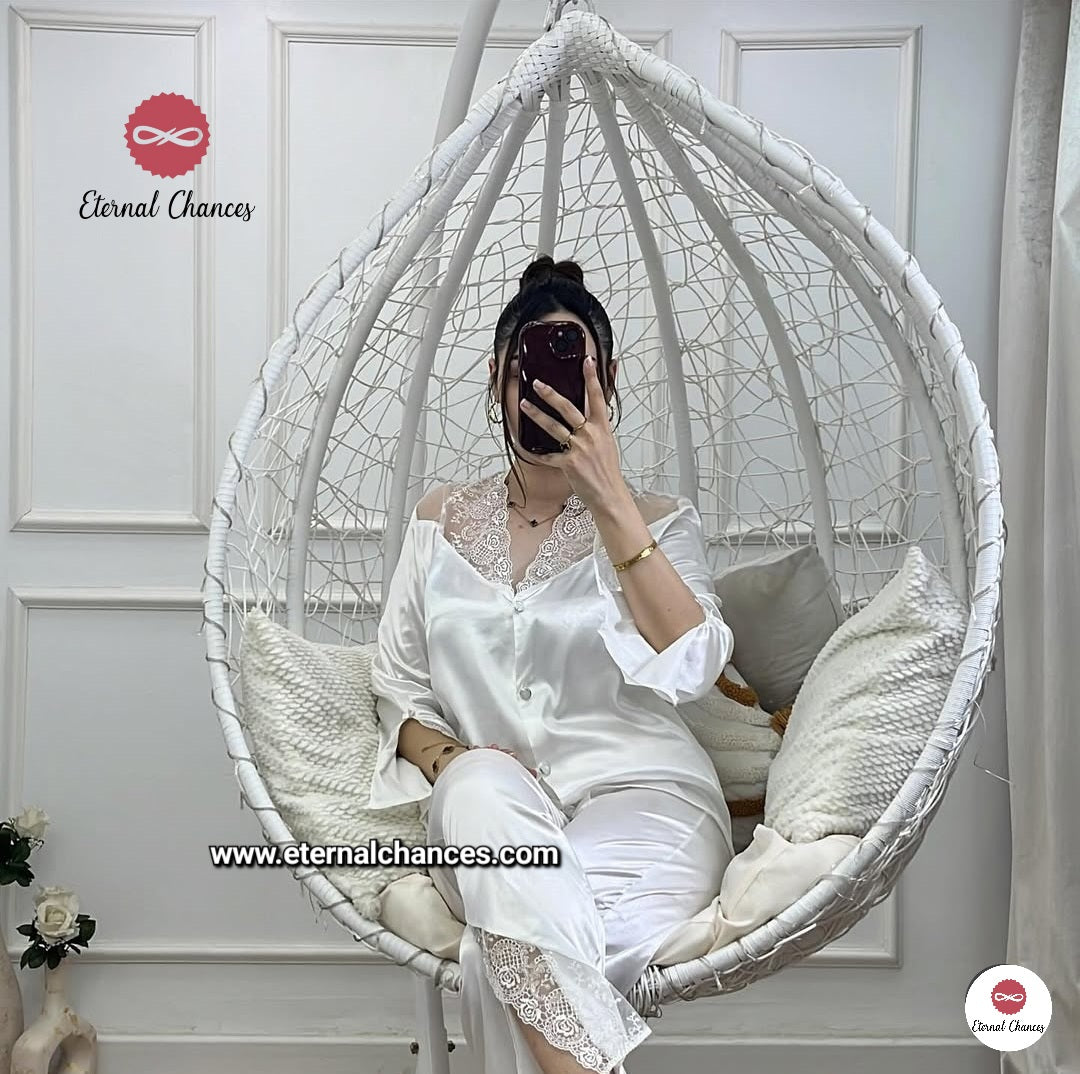 Pyjama satin dentelle Taille M L XL