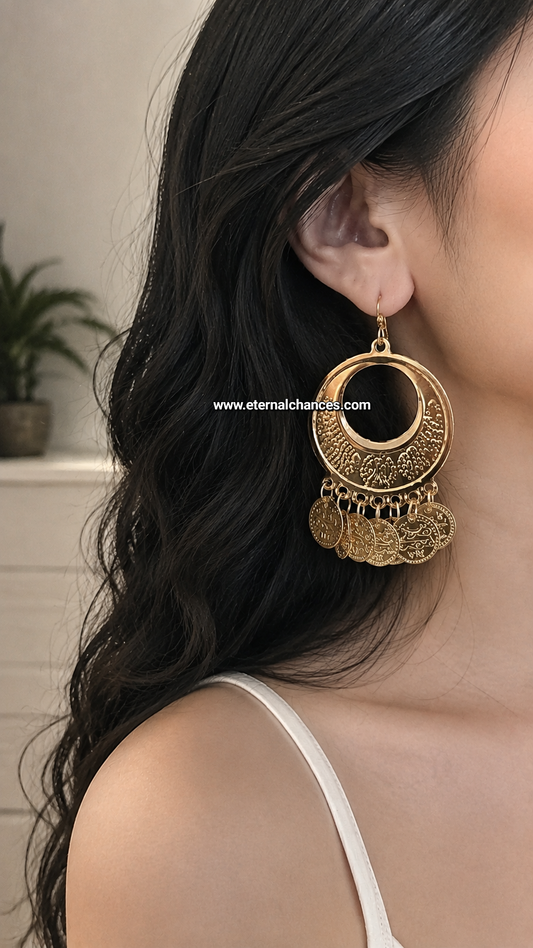 Boucles d'oreilles Égyptienne حلقات مصرية