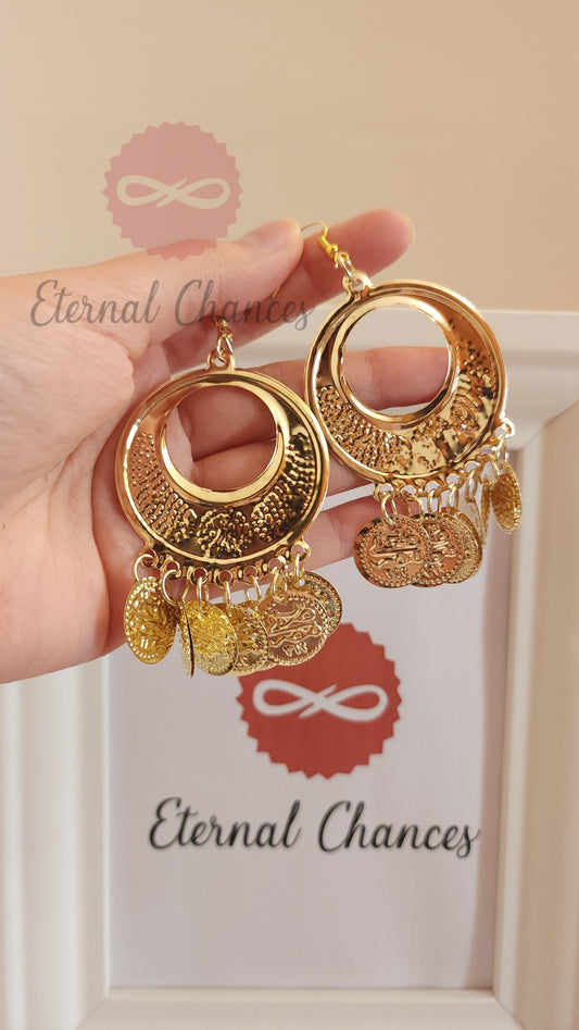 Boucles d'oreilles Égyptienne حلقات مصرية