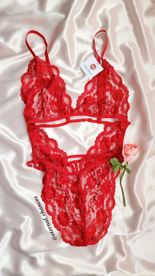 Body-lingerie en dentelle 2 tailles (SM - LXL)