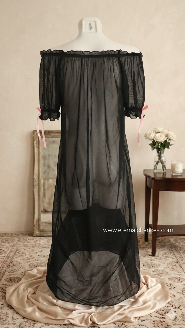 Chemise style vintage transparent taille SM - LXL