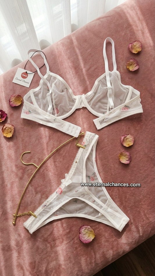 Ensemble transparent S M L XL