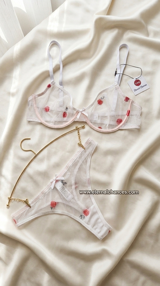 Ensemble transparent S M L XL