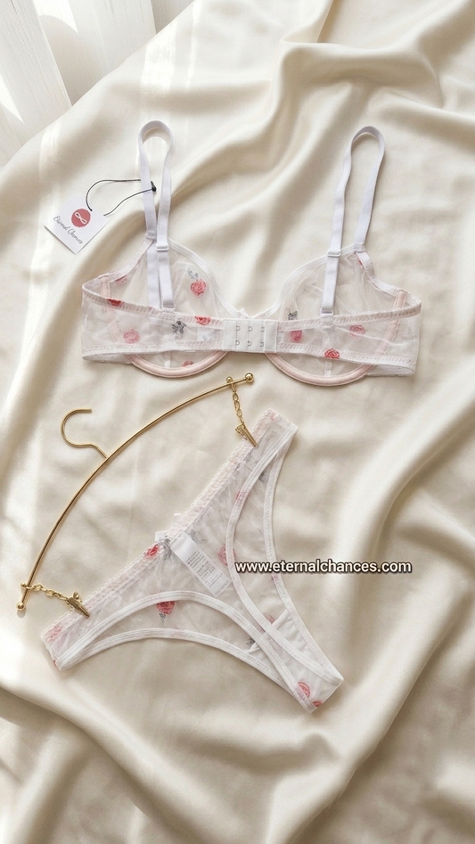 Ensemble transparent S M L XL