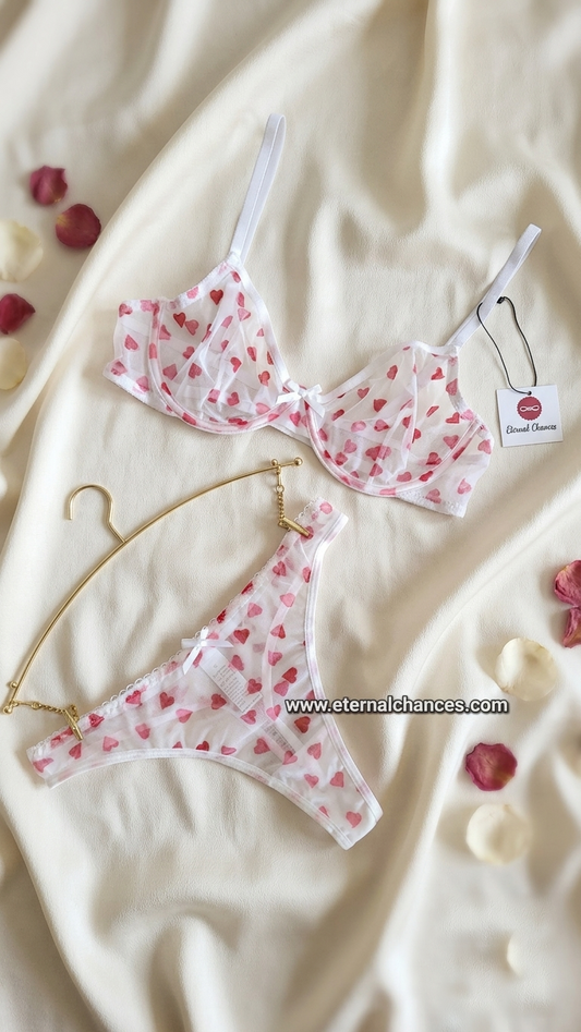 Ensemble transparent S M L XL