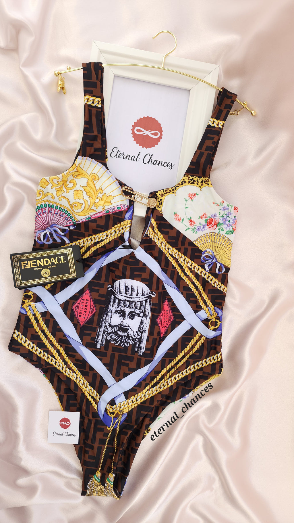 Maillot de bain FENDI x VERSACE FENDACE Taille S - M - L