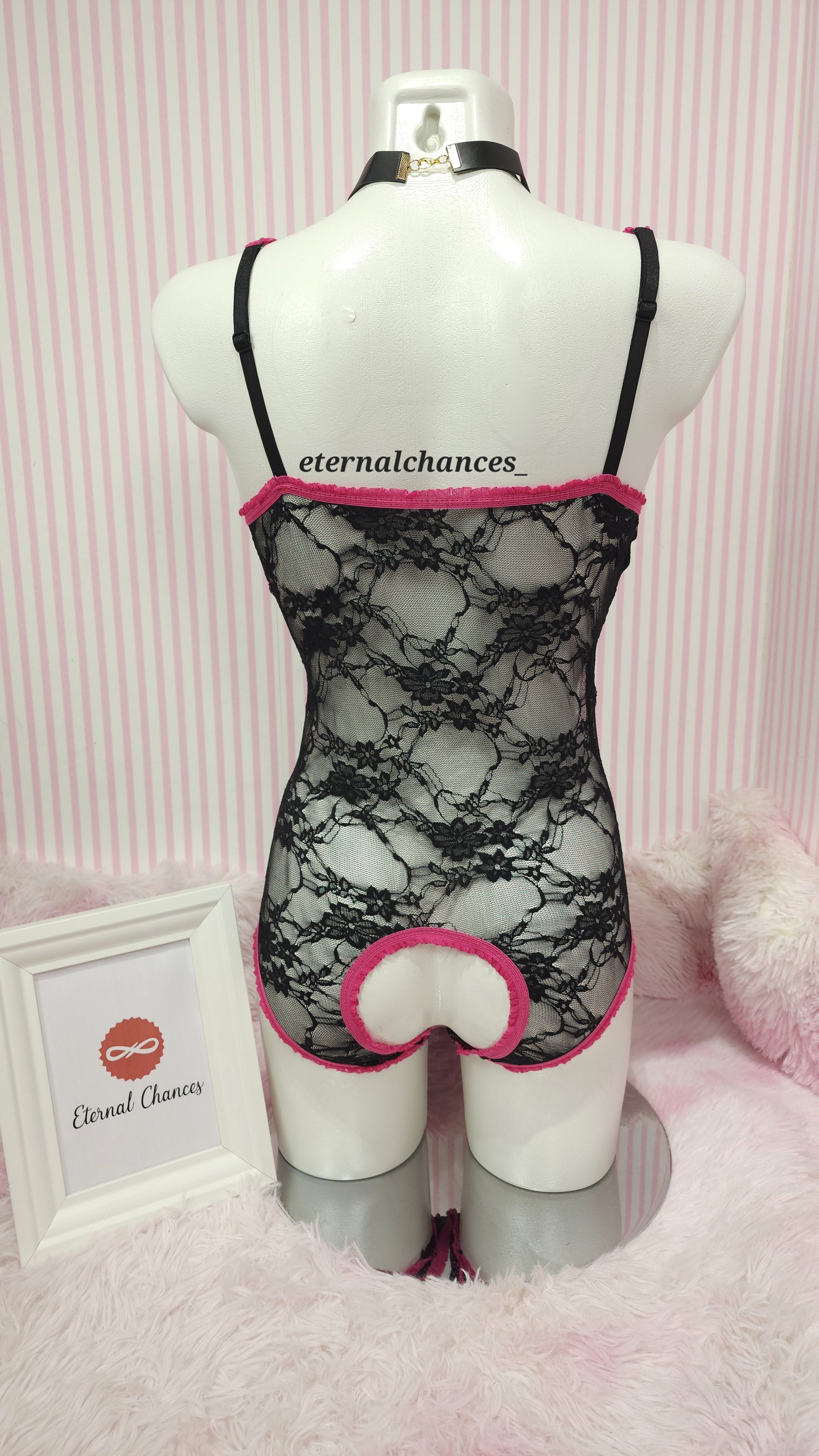 Déguisement Body + Accessoire Cache-tétons | Tailles SM + LXL