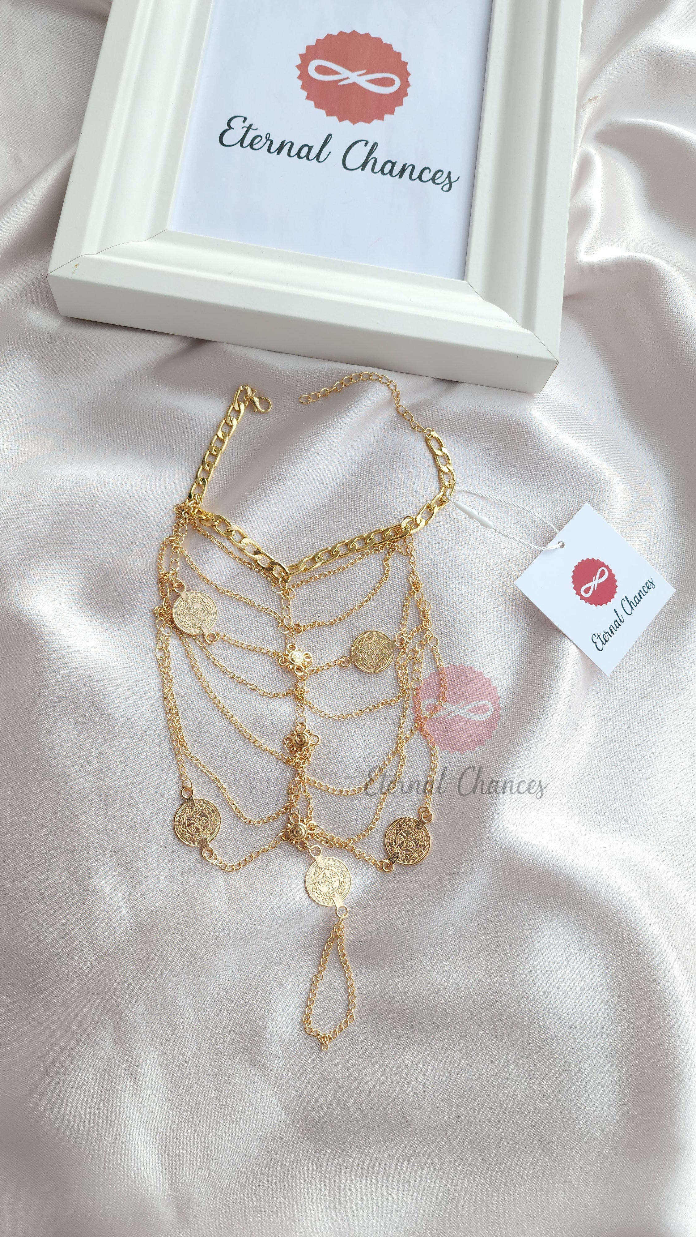 Accessoire de cheville (1 pièce) doré خلخال