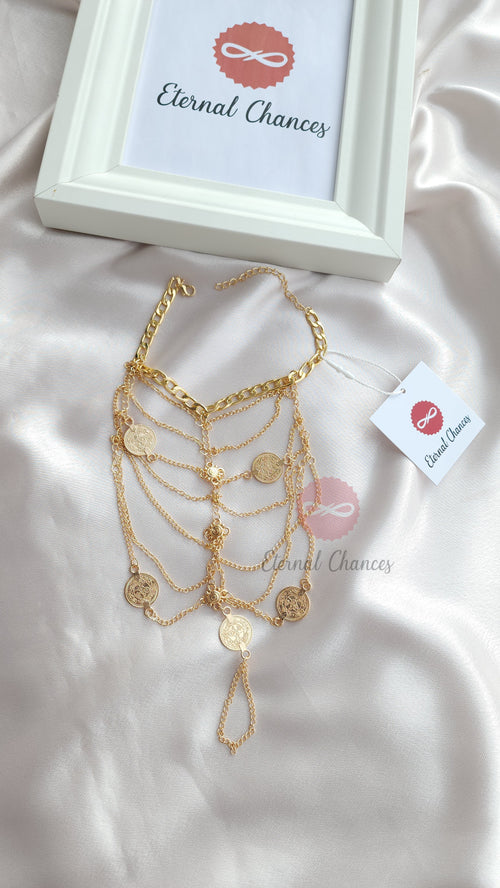 Accessoire de cheville (1 pièce) doré خلخال