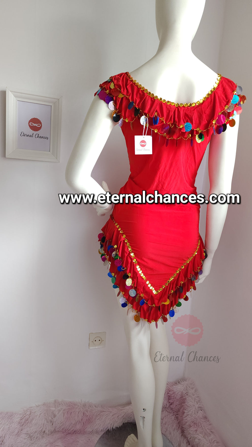 Ensemble danse orientale Alexandrin 2 pièces Taille Standard ML