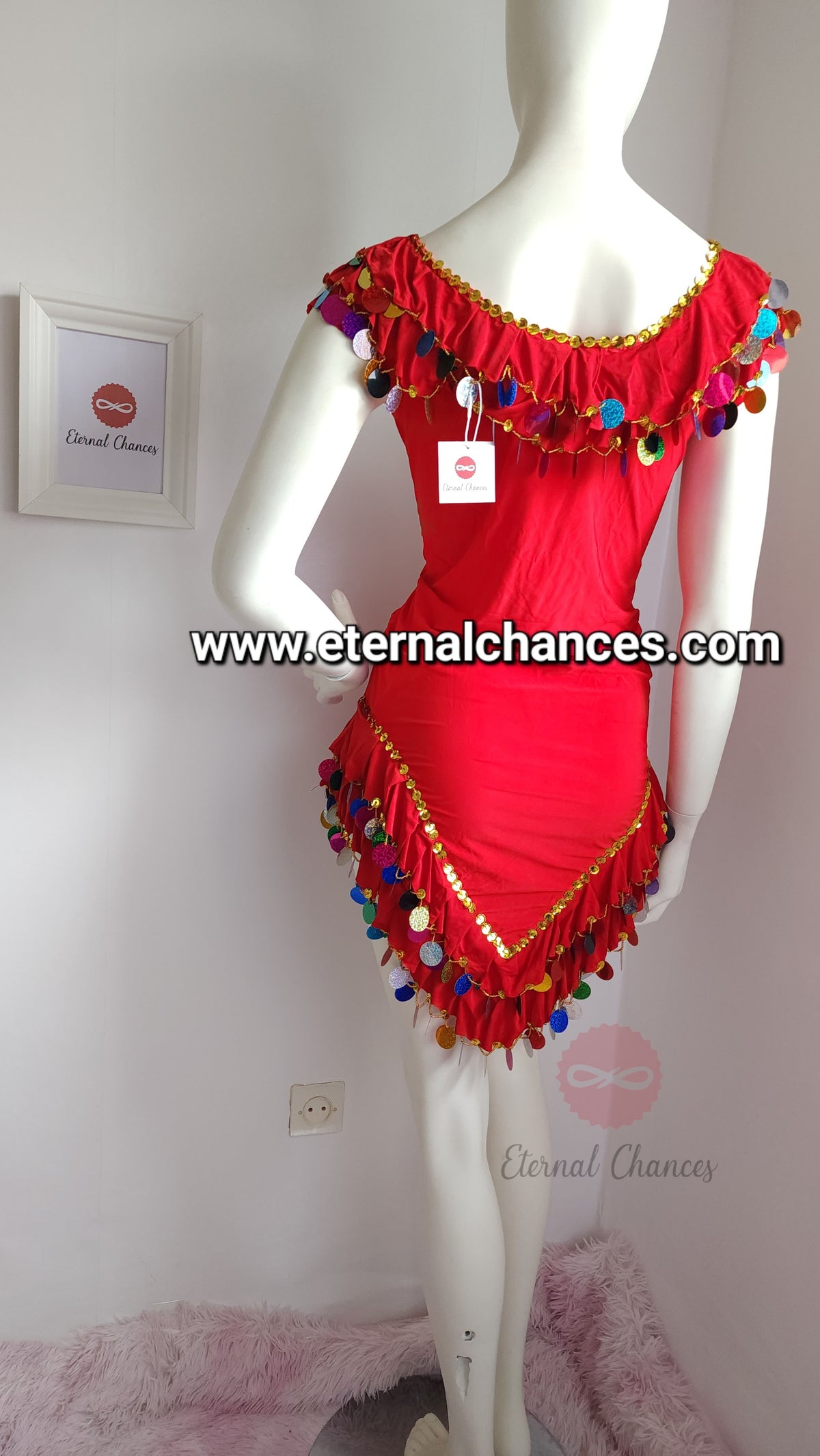 Ensemble danse orientale Alexandrin 2 pièces Taille Standard ML