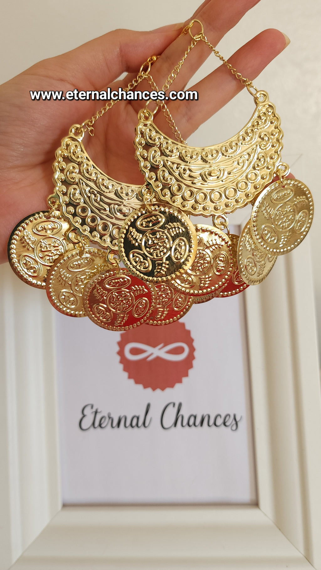 Boucles d'oreilles Égyptienne حلقات