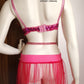 Ensemble professionnel danse orientale haute qualité Taille standard (Bonnet 75/80 B/C)