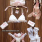 Déguisement bunny 5 pièces Taille unique SM
