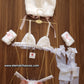 Déguisement bunny 5 pièces Taille unique SM