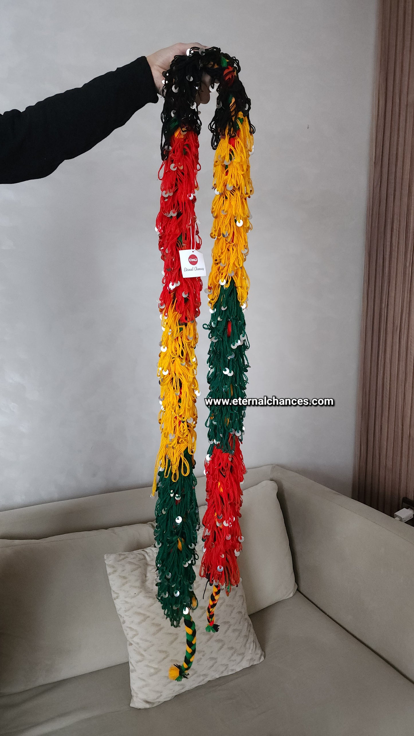 Ceinture Mozon multicouleur longueur 2 mètres حزام موزون متعدد الألوان