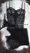 Nuisette transparente + string S M L
