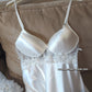 Édition Royale - Ensemble long blanc déshabillé + Nuisette (taille standard)