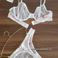 Ensemble transparent S M L XL