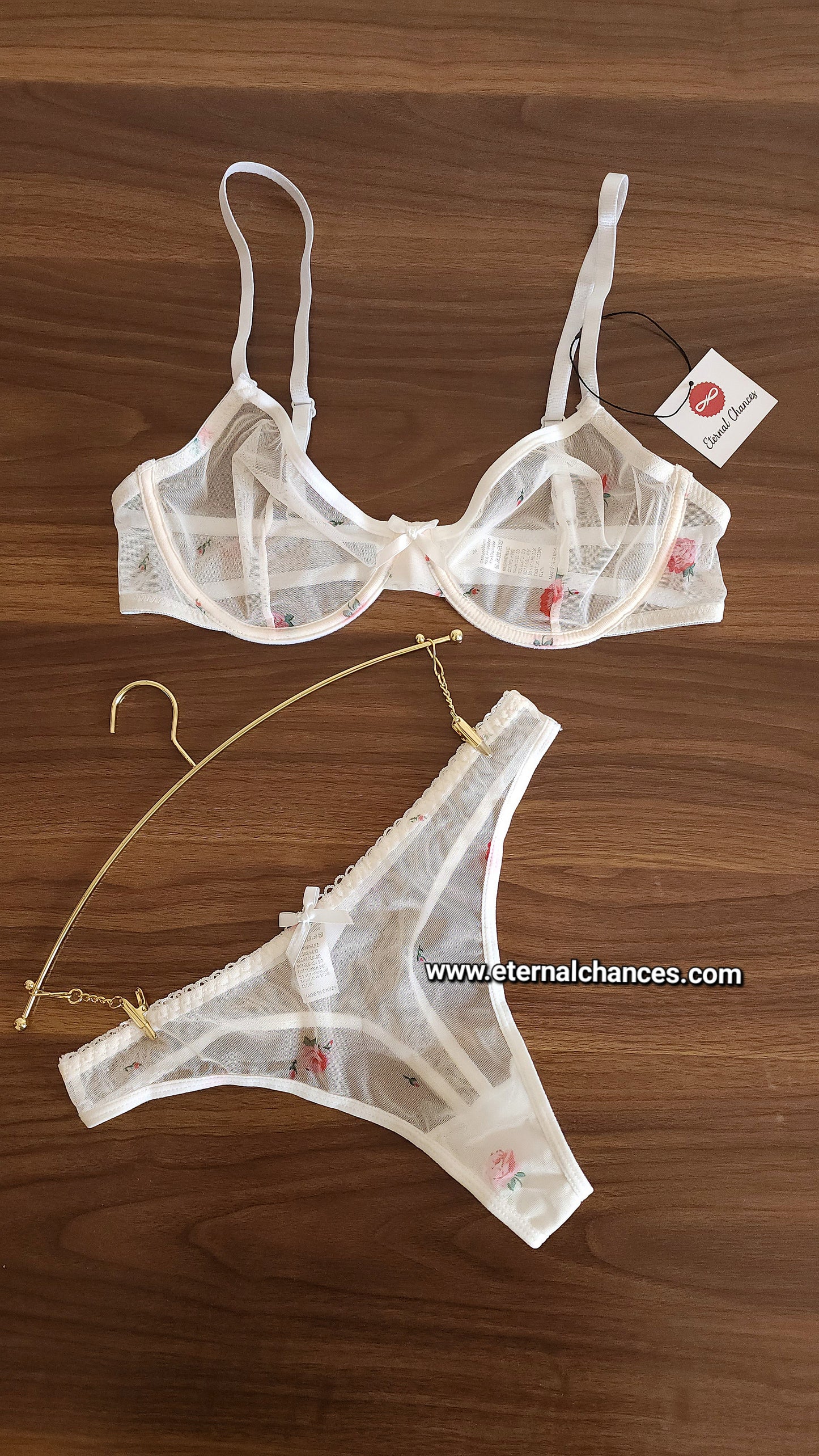 Ensemble transparent S M L XL
