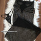 Nuisette + string transparente Taille unique SM