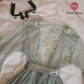 Édition Royale - Ensemble court vert mint déshabillé + Nuisette (taille standard ajustable)