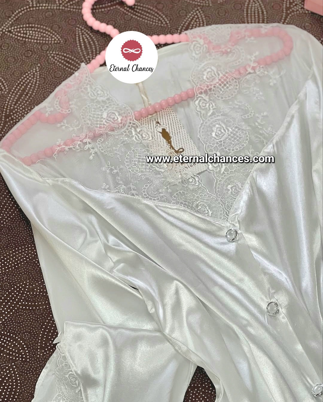 Pyjama satin dentelle Taille M L XL