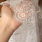 Nuisette dentelle transparente + string Taille S M L XL