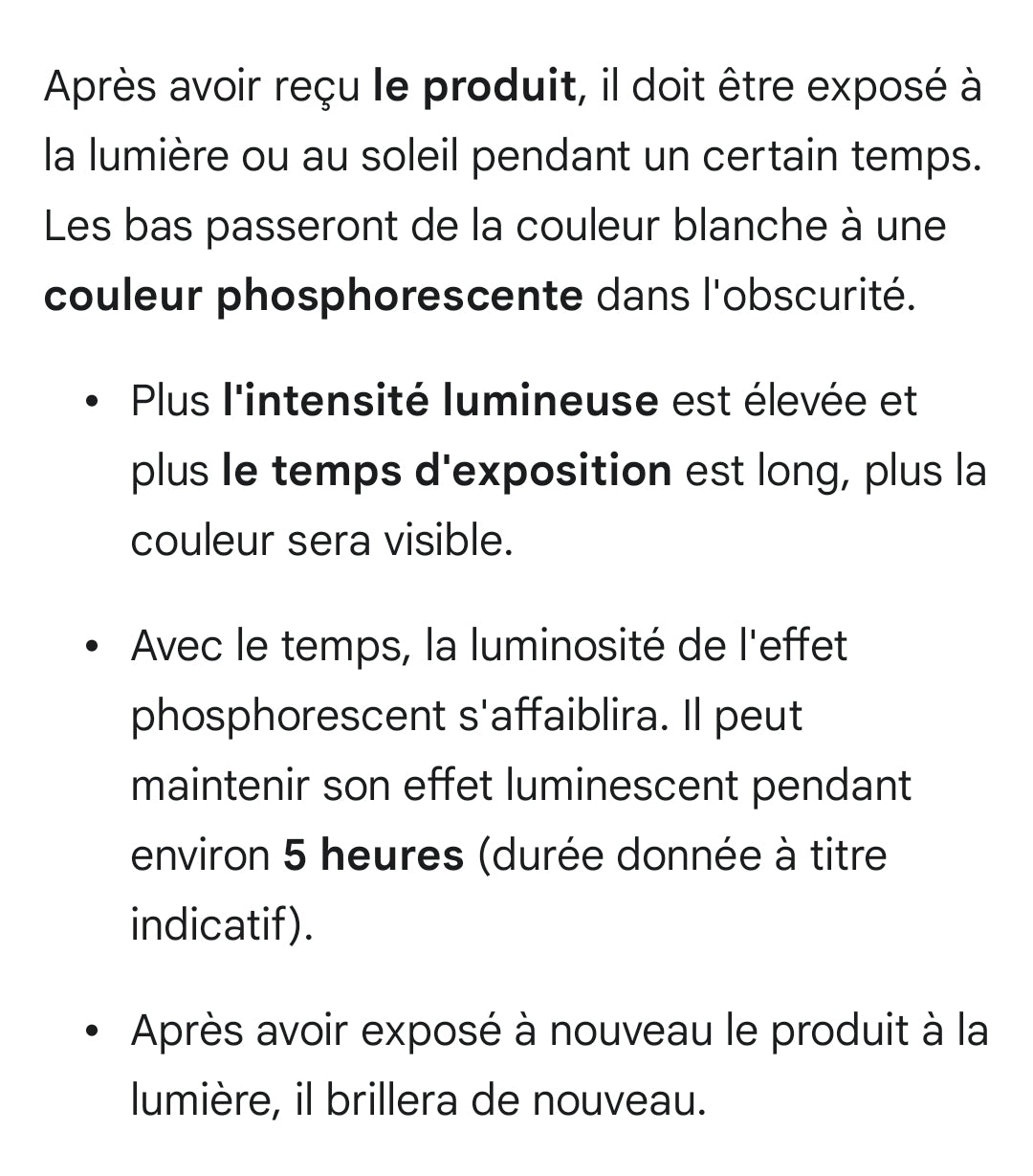 Robe résille lumineuse taille unique élastique