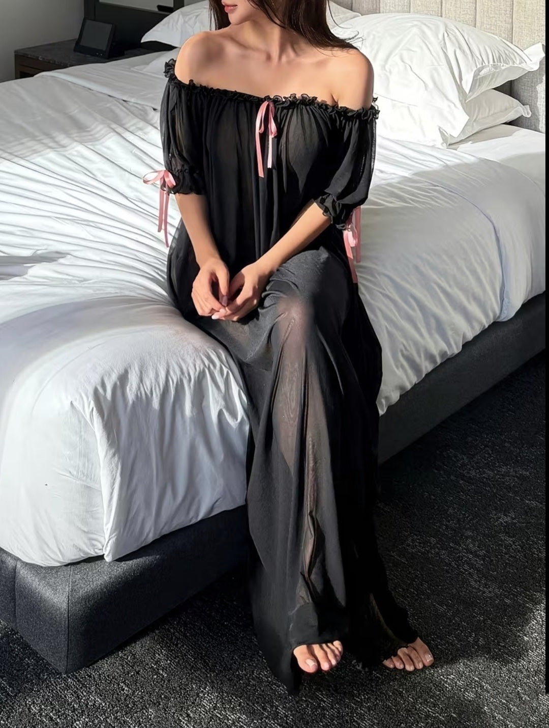 Chemise style vintage transparent taille SM - LXL