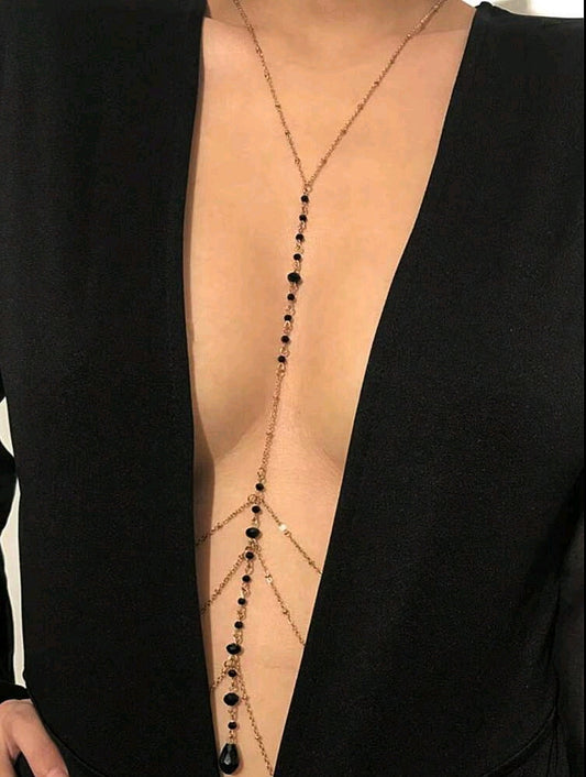 Chaîne de corps dorée raffinée