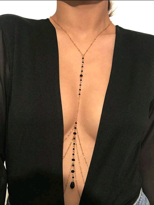 Chaîne de corps dorée raffinée