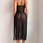 Nuisette transparente avec string taille S M L XL