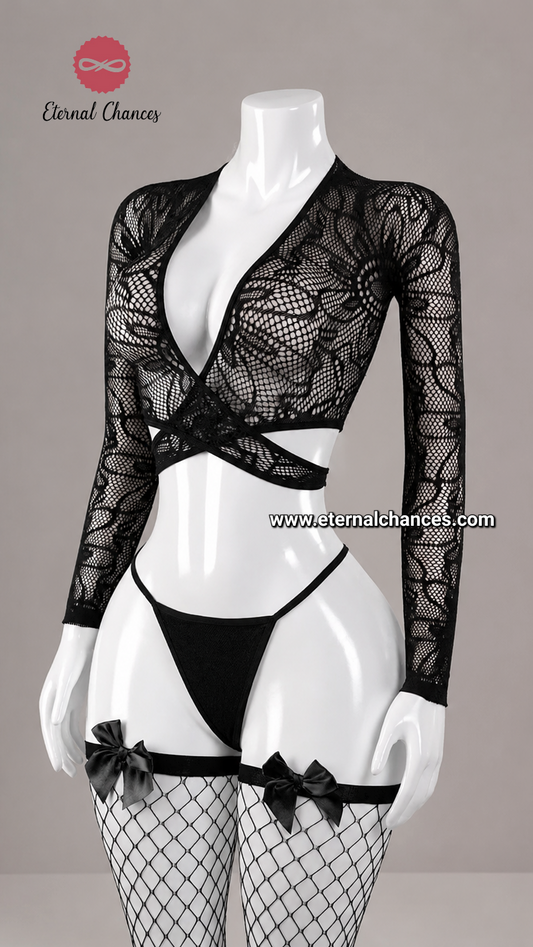 Ensemble 3 pièces élastique taille unique