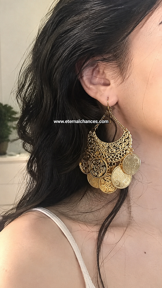 Boucles d'oreilles Égyptienne حلقات