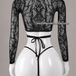 Ensemble 3 pièces élastique taille unique