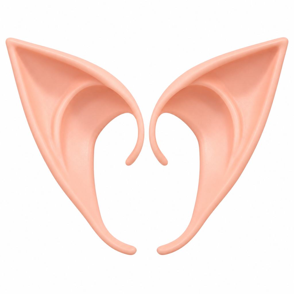 1 paire oreilles de fée plastique