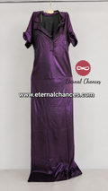 Tenue Lynda mauve danse orientale moulante taille standard