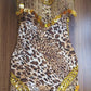 Tenue léopard danse orientale taille standard